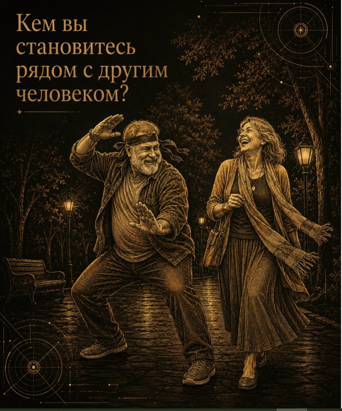 Кем вы становитесь рядом с другим человеком?